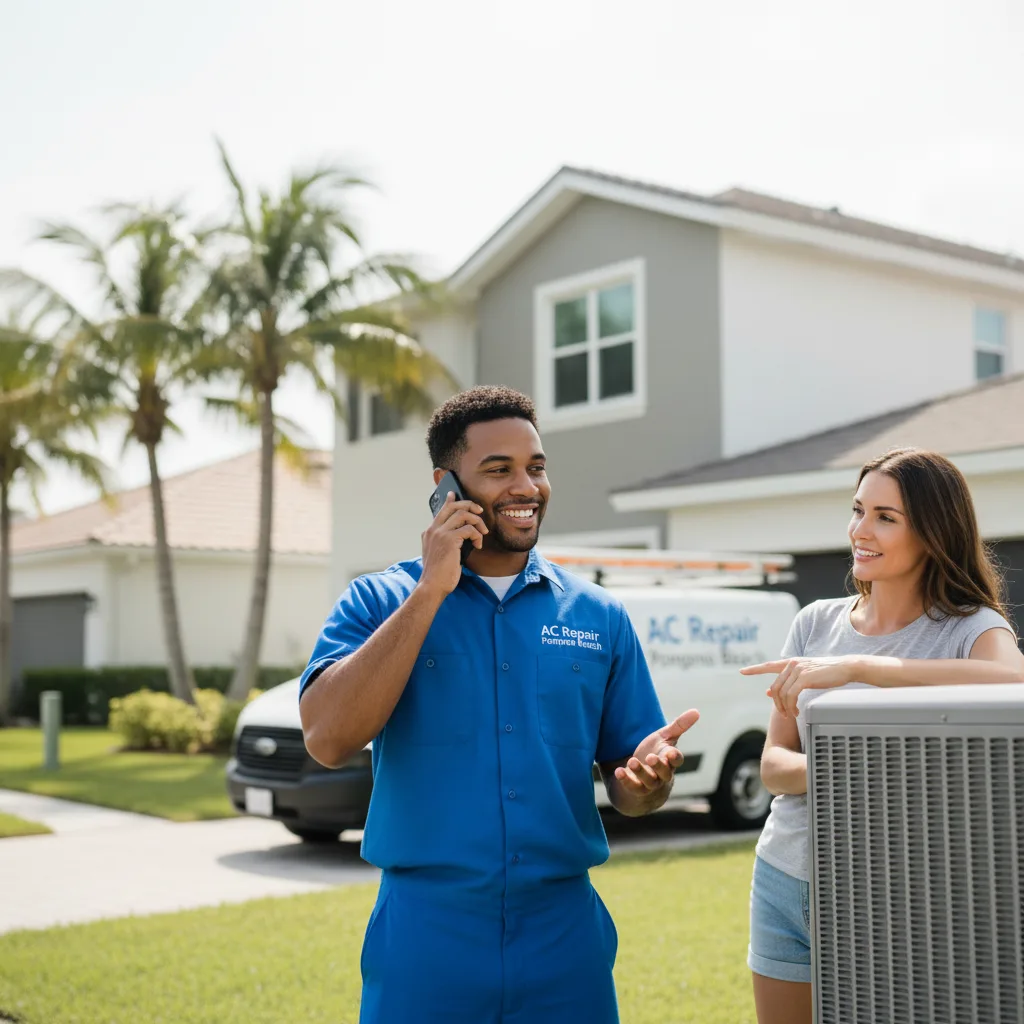 AC Repair Pompano Beach customer support in Pearl